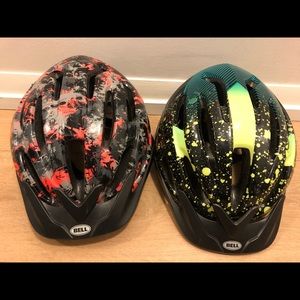 2 Youth Bike Helmets